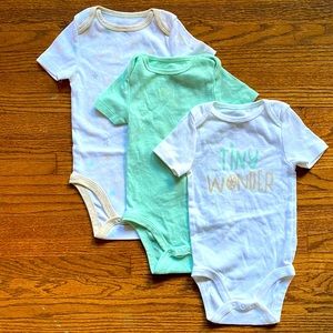 Set of three one pieces